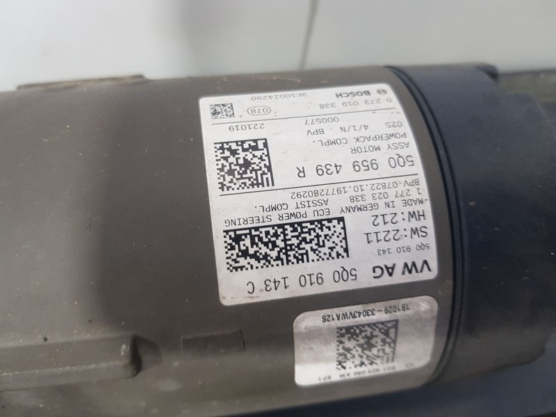 Recambio de cremallera direccion para skoda octavia iii combi (5e5, 5e6) 1.5 tsi g-tec referencia OEM IAM 5Q1423055M ELECTRO-MEC