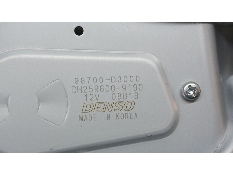 Recambio de motor limpia trasero para hyundai tucson (tl, tle) 1.6 gdi referencia OEM IAM 98700D3000 DENSO 2596009190