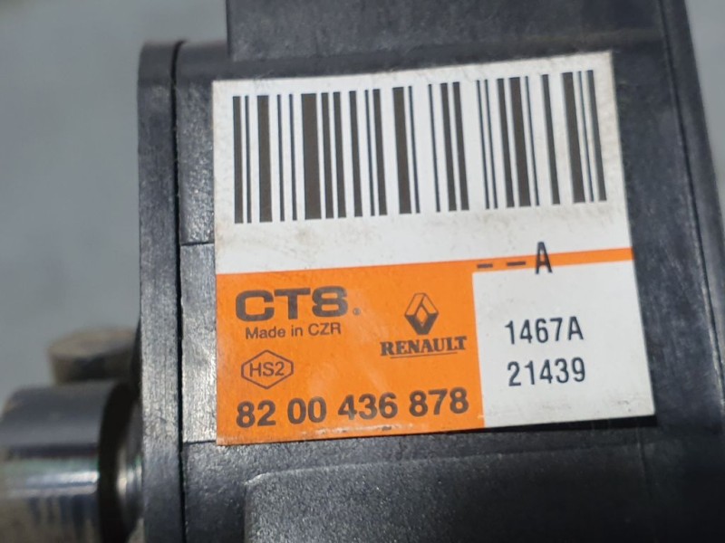 Recambio de potenciometro pedal para renault kangoo profesional referencia OEM IAM 8200436878  CTS