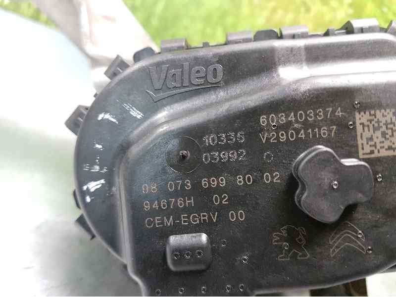 Recambio de valvula egr para peugeot 208 1.6 blue-hdi fap referencia OEM IAM 9807369980 V29041167 VALEO