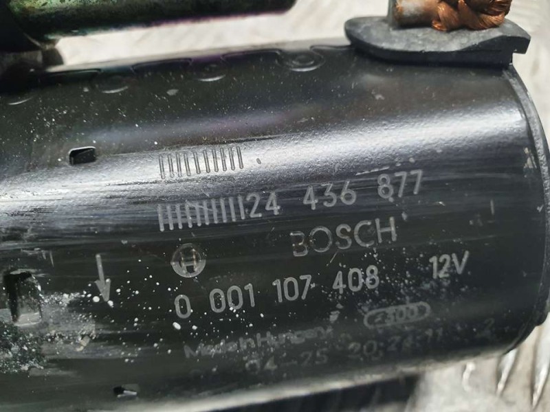 Recambio de motor arranque para opel corsa c essentia referencia OEM IAM 24436877 0001107408 BOSCH
