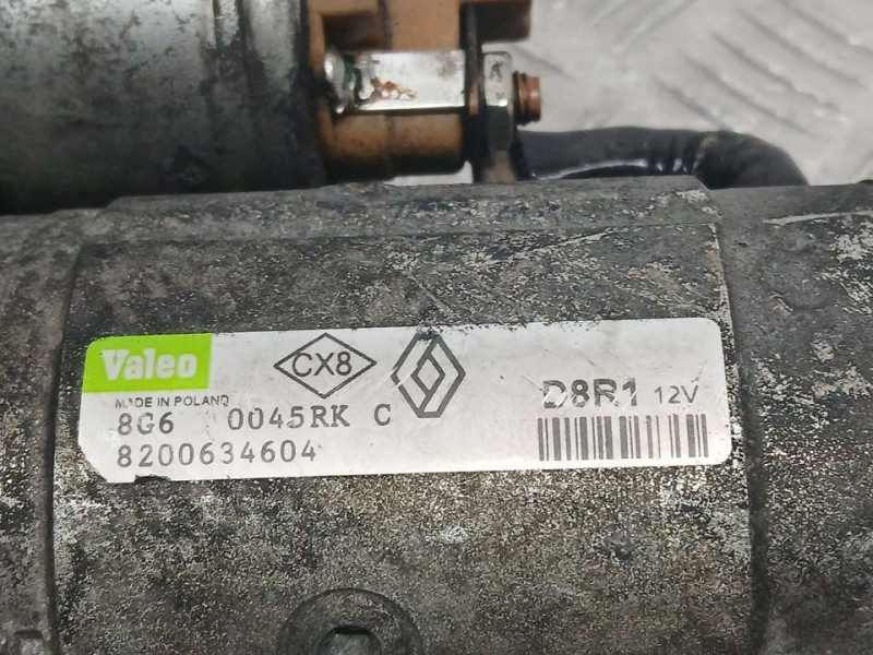 Recambio de motor arranque para renault espace iv (jk0) dynamique referencia OEM IAM 8200634604 D8R1 VALEO