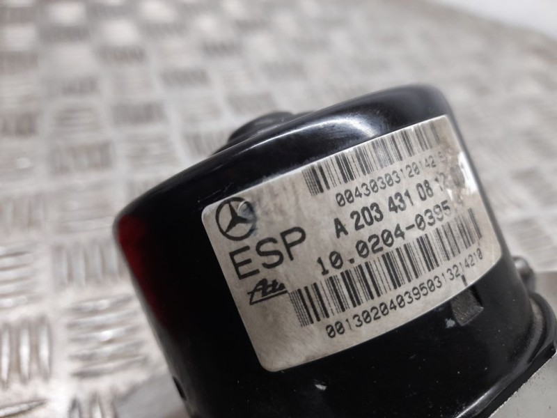 Recambio de abs para mercedes-benz clase c (w203) berlina 200 compressor (203.042) referencia OEM IAM A2034310812 1002040395 ATE