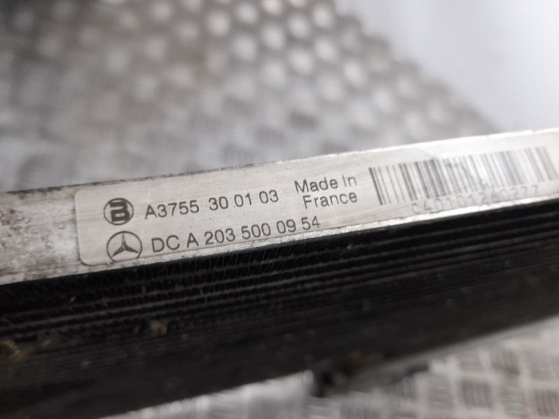 Recambio de condensador / radiador aire acondicionado para mercedes-benz clase c (w203) berlina 200 compressor (203.042) referen