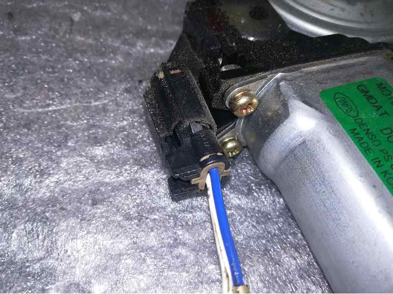 Recambio de elevalunas delantero izquierdo para daewoo kalos 1.4 sr referencia OEM IAM 96871737 2 PINS ELECTRICO