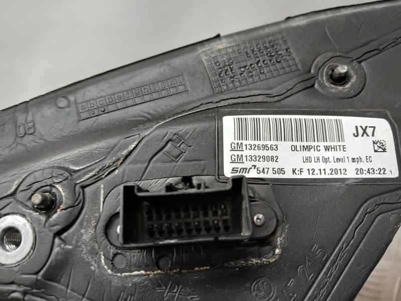 Recambio de retrovisor izquierdo para opel insignia berlina excellence referencia OEM IAM 13269563  ELECTRICO , ROZADO