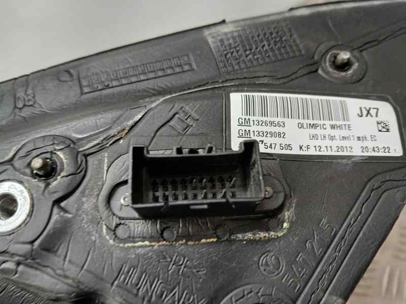 Recambio de retrovisor izquierdo para opel insignia berlina excellence referencia OEM IAM 13269563  ELECTRICO , ROZADO