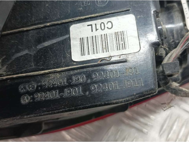 Recambio de piloto trasero izquierdo para hyundai kona essence 2wd referencia OEM IAM 92401J911  EXTERIOR