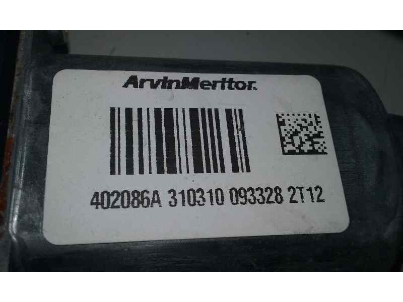 Recambio de elevalunas delantero derecho para renault kangoo furgón compact comfort referencia OEM IAM 402086A 2 PINS ELECTRICO