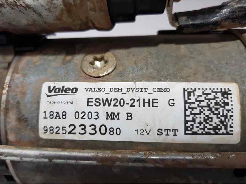 Recambio de motor arranque para peugeot 3008 gt line referencia OEM IAM 9825233080 ESW2021HE VALEO