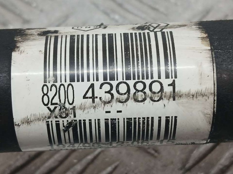 Recambio de transmision delantera derecha para renault espace iv (jk0) dynamique referencia OEM IAM 8200439891  