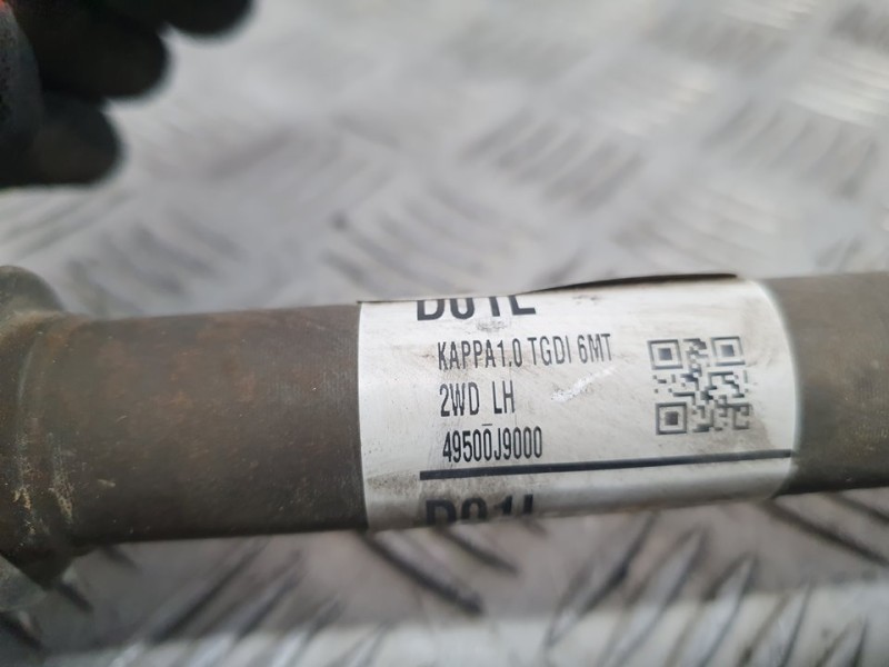 Recambio de transmision delantera izquierda para hyundai kona essence 2wd referencia OEM IAM 49500J9000  