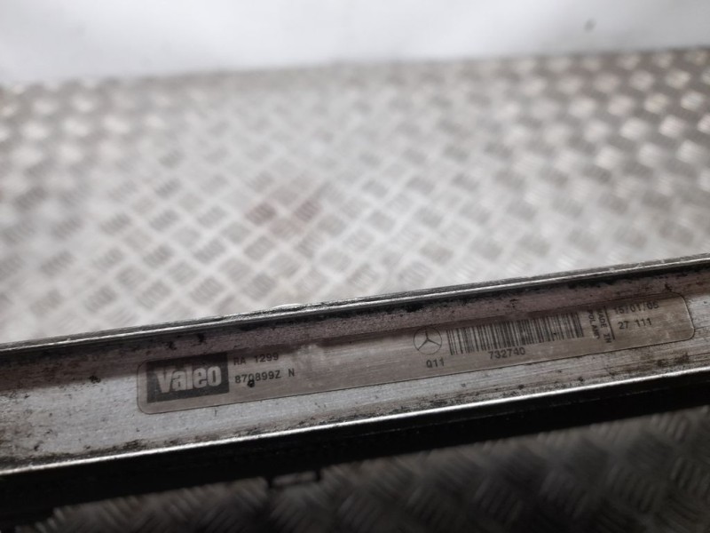 Recambio de radiador agua para mercedes-benz clase c (w203) berlina 200 compressor (203.042) referencia OEM IAM 870899Z  VALEO