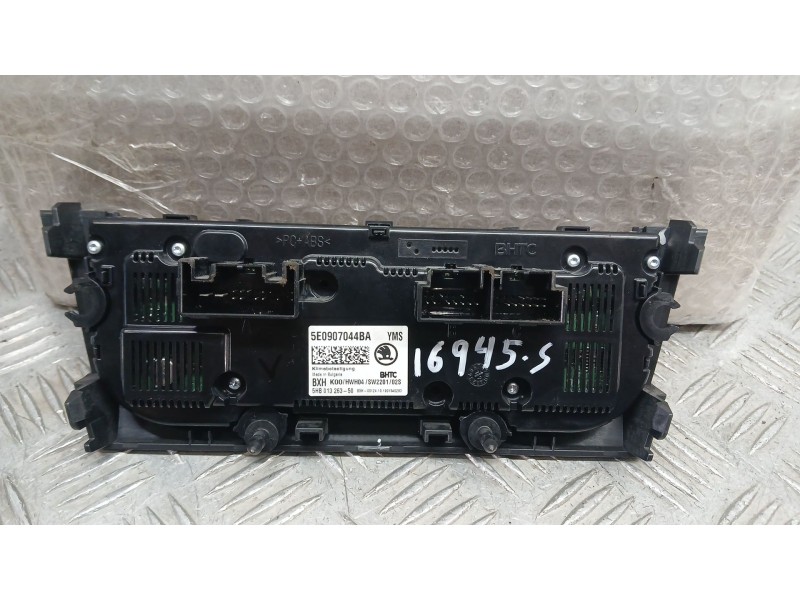 Recambio de mando climatizador para skoda octavia iii combi (5e5, 5e6) 1.5 tsi g-tec referencia OEM IAM 5E0907044B  5HB013263