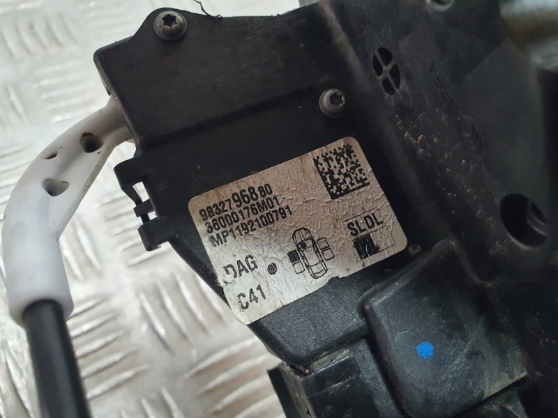 Recambio de cerradura puerta delantera izquierda para citroën c4 1.5 hdi referencia OEM IAM 9832796880 36000176M01 5 PINES