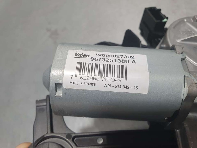 Recambio de motor limpia trasero para peugeot 208 style referencia OEM IAM 9673251380A W000027332 VALEO