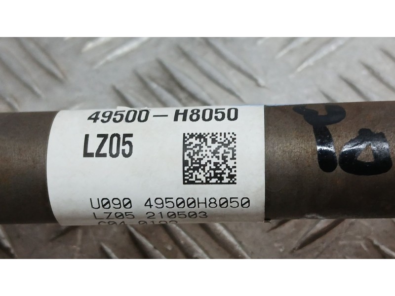 Recambio de transmision delantera izquierda para kia stonic (yb) 1.2 cvvt referencia OEM IAM 49500H8050  