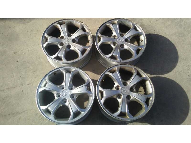 Recambio de juego llantas aluminio para hyundai tucson (jm) 2.0 comfort referencia OEM IAM 65X16 5 TORN ET 41 ALUMINIO 