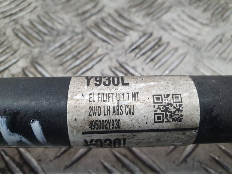 Recambio de transmision delantera izquierda para hyundai ix35 style 2wd referencia OEM IAM 495002Y930  