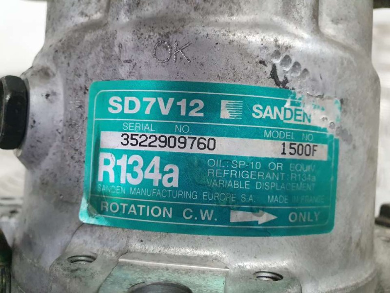 Recambio de compresor aire acondicionado para citroën saxo 1.1 monaco referencia OEM IAM SD7V12 SANDEN 