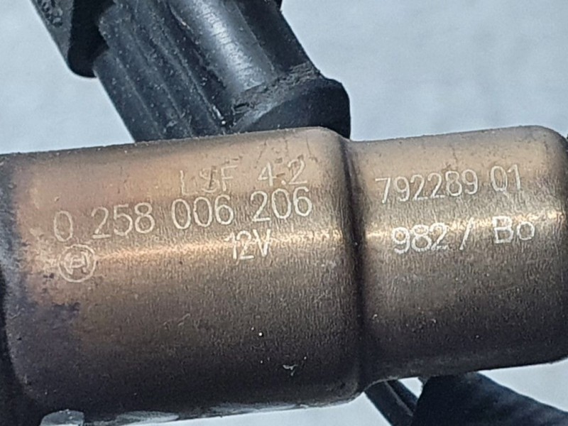 Recambio de sonda lambda para fiat nuova 500 (150) pop referencia OEM IAM 79228901 0258006206 BOSCH