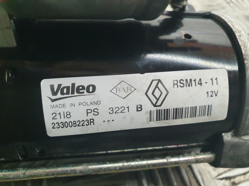 Recambio de motor arranque para renault kangoo profesional referencia OEM IAM 233008223R RSM1411 