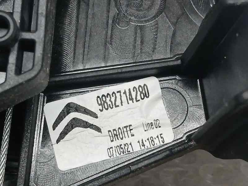 Recambio de elevalunas trasero derecho para citroën c4 1.5 hdi referencia OEM IAM 9832714280  ELECTRICO