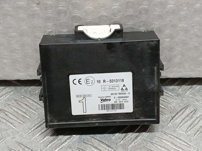 Recambio de modulo electronico para toyota aygo x-cite referencia OEM IAM 897400H030D S000050887 VALEO