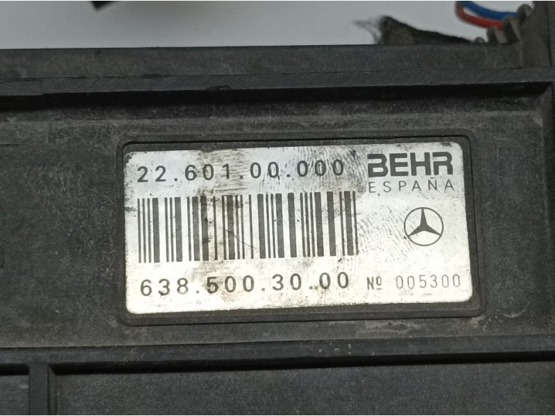 Recambio de electroventilador para mercedes-benz vito (w638) combi 108 cdi (638.194) referencia OEM IAM 6395003000 2260100000 BE