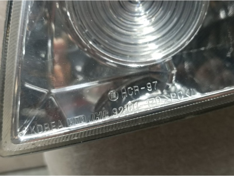 Recambio de faro izquierdo para hyundai matrix (fc) 1.5 crdi gls referencia OEM IAM 92101170  
