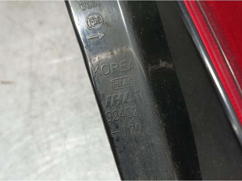 Recambio de piloto trasero derecho para hyundai matrix (fc) 1.5 crdi gls referencia OEM IAM 92402179  