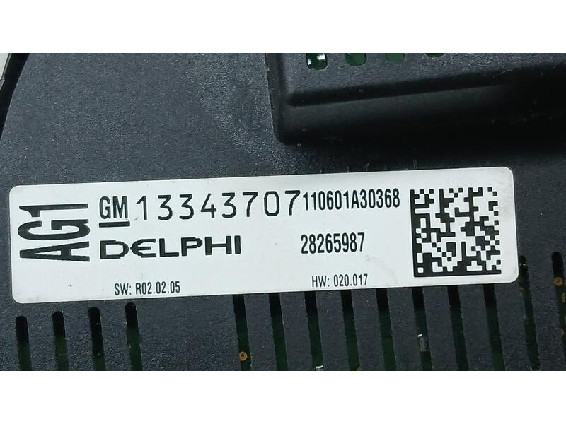 Recambio de mando climatizador para opel astra j lim. sport referencia OEM IAM 13343707 DELPHI 28265987