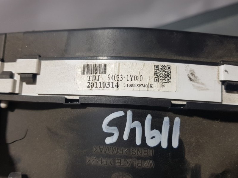 Recambio de cuadro instrumentos para kia picanto concept referencia OEM IAM 940331Y080 20110314 