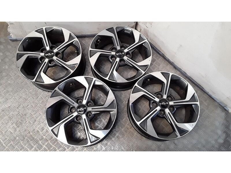 Recambio de juego llantas aluminio para kia xceed (cd) 1.0 t-gdi referencia OEM IAM 6.5X16 5 TORN ET40 ALUMINIO ROZADAS ROZADAS