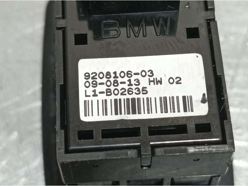 Recambio de mando elevalunas trasero derecho para bmw serie 3 lim. (f30) 320d efficientdynamics edition referencia OEM IAM 92081