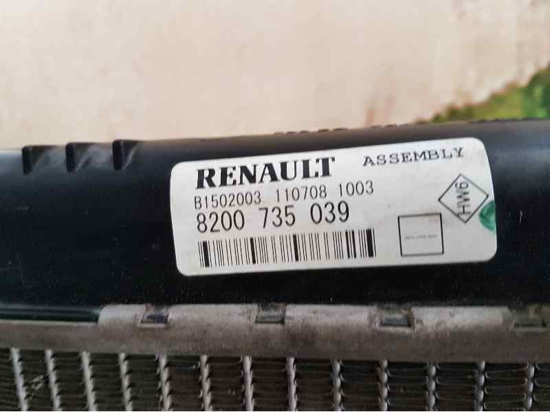 Recambio de radiador agua para dacia sandero ambiance referencia OEM IAM 8200735039 B15502003 1 PATA ROTA