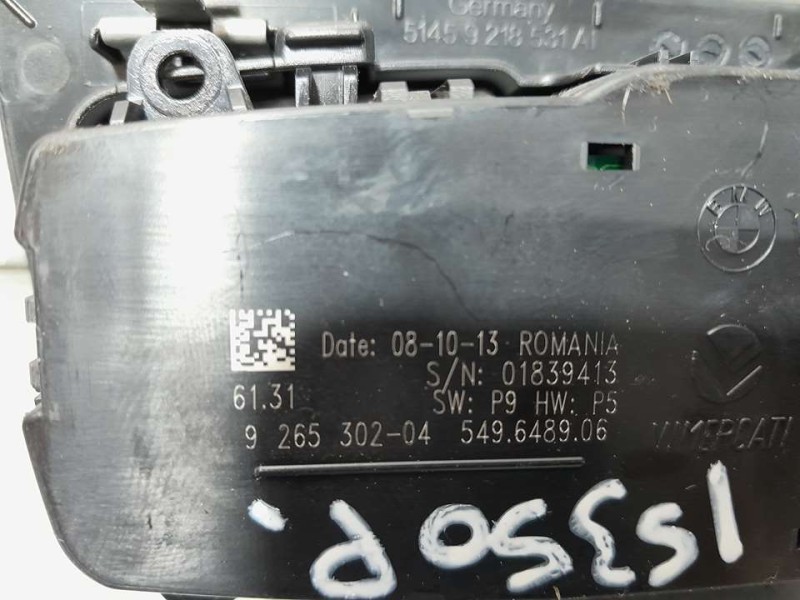 Recambio de mando luces para bmw serie 3 lim. (f30) 320d efficientdynamics edition referencia OEM IAM 926530204  