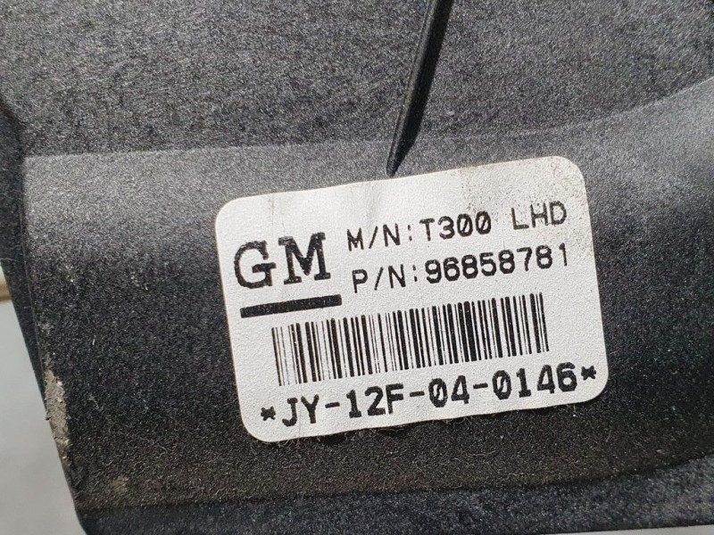 Recambio de potenciometro pedal para chevrolet aveo sedán ltz referencia OEM IAM 96858781  