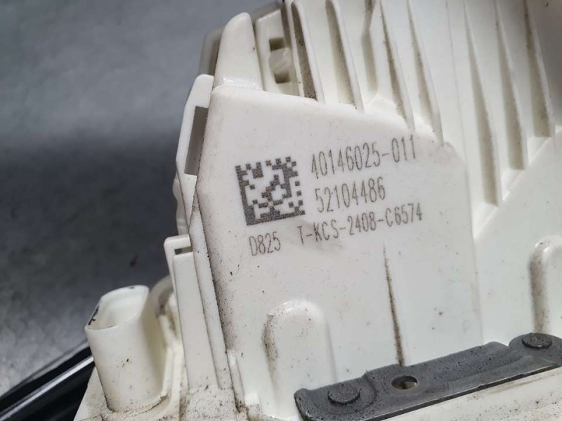 Recambio de cerradura puerta trasera derecha para fiat 500 x (334) city cross referencia OEM IAM 52104486 40146025011 4 PINES