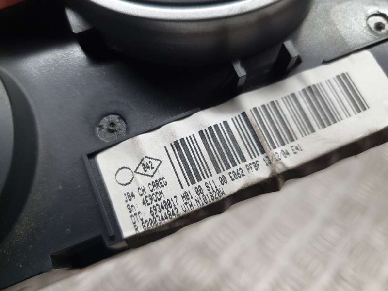 Recambio de mando climatizador para renault scenic ii authentique referencia OEM IAM 8200344842 N101820W 