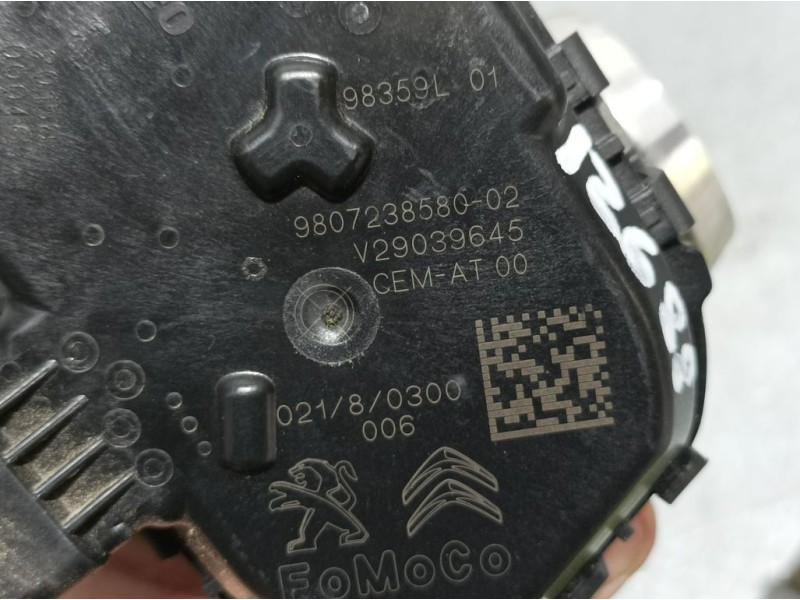 Recambio de caja mariposa para peugeot 2008 (--.2013) style referencia OEM IAM 9807238580 V29039645 VALEO