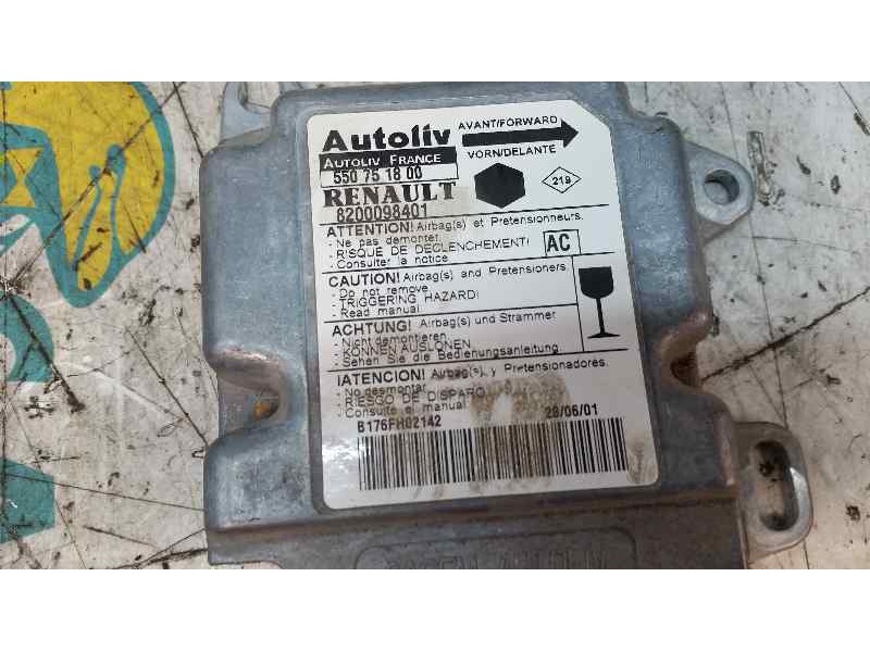 Recambio de airbag delantero izquierdo para renault kangoo (f/kc0) rn/alap modell (kcoa/c/d/e/h/u) referencia OEM IAM 7700308780