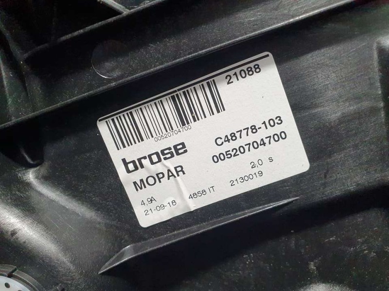 Recambio de elevalunas trasero izquierdo para fiat 500 x (334) city cross referencia OEM IAM 71777164 C48778103 BROSE ELECTRICO 