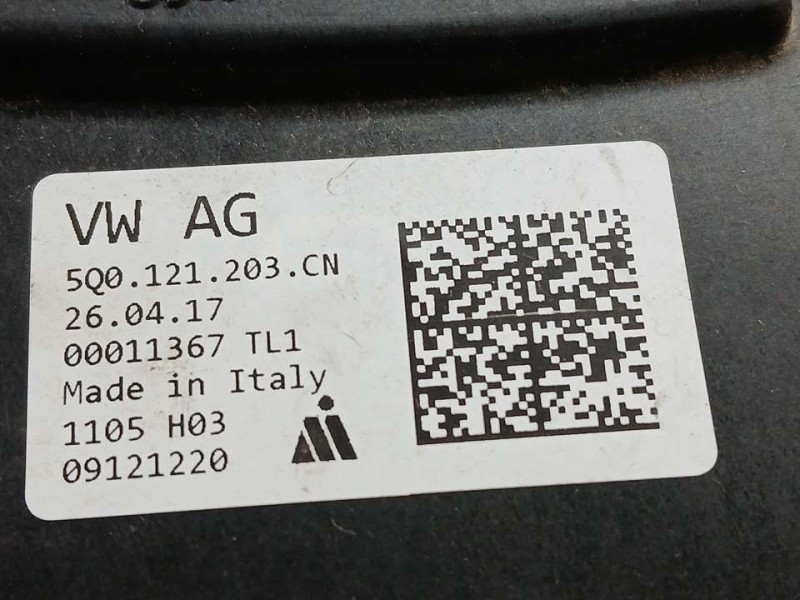 Recambio de electroventilador para audi a3 (8v) ambiente ultra referencia OEM IAM 5Q0121203CN  