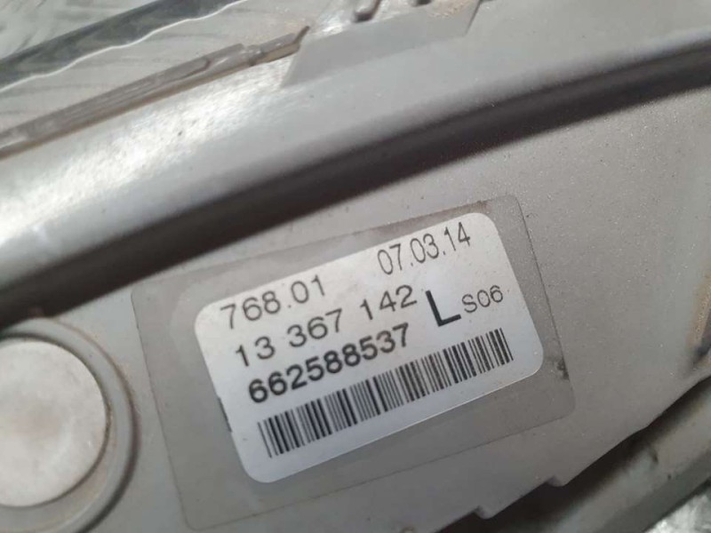 Recambio de piloto delantero izquierdo para opel astra j lim. cosmo referencia OEM IAM 13367142 662588537 