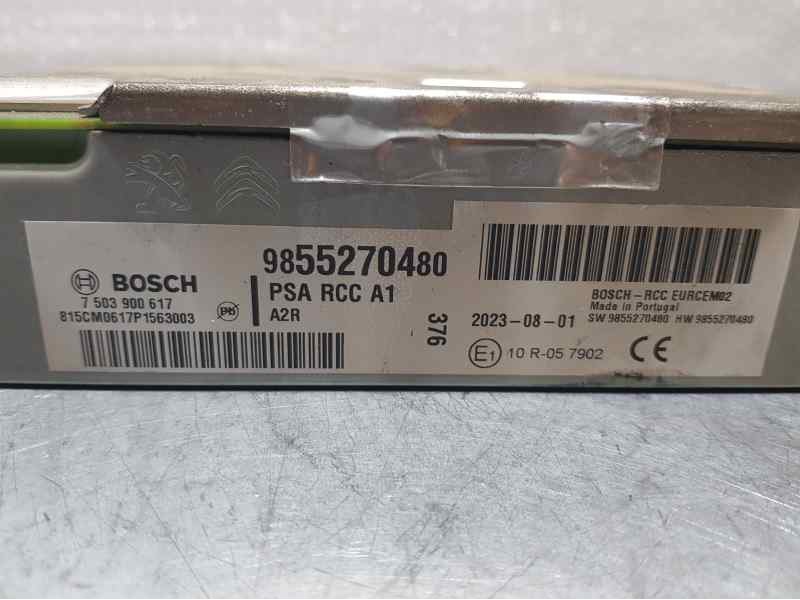 Recambio de sistema audio / radio para citroën c3 origins referencia OEM IAM 9855270480  BOSCH