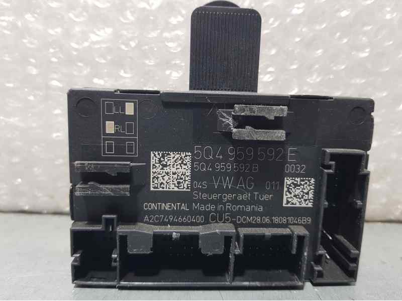 Recambio de modulo confort para seat leon (5f1) fr referencia OEM IAM 5Q4959592E  CONTINENTAL