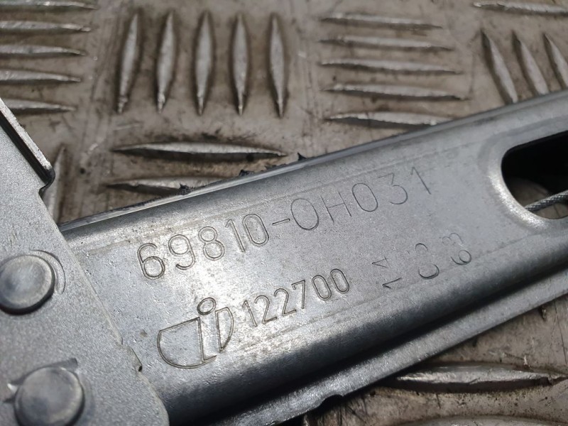 Recambio de elevalunas delantero derecho para toyota aygo x-cite referencia OEM IAM 698100H031  ELECTRICO 2 PINES