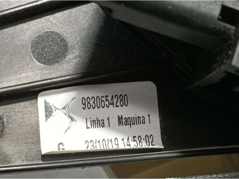 Recambio de elevalunas trasero izquierdo para ds 7 crossback la premiere referencia OEM IAM 9830654280 6 PINS ELECTRICO 6 PINS