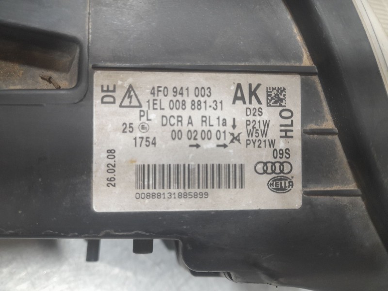 Recambio de faro izquierdo para audi a6 c6 (4f2) 2.0 tdi referencia OEM IAM 4f0941003  